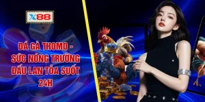 Đá Gà Thomo X88 - Sức Nóng Trường Đấu Lan Tỏa Suốt 24H